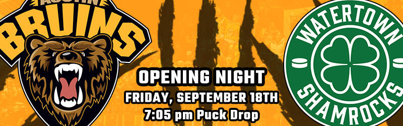 Watertown Shamrocks vs Austin Bruins