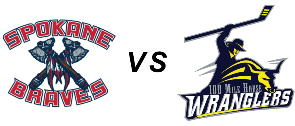 Spokane Braves vs 100 Mile House Wranglers