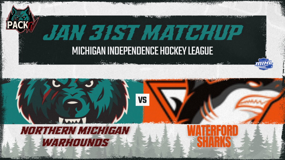 Northern Michigan Warhounds vs Waterford Sharks