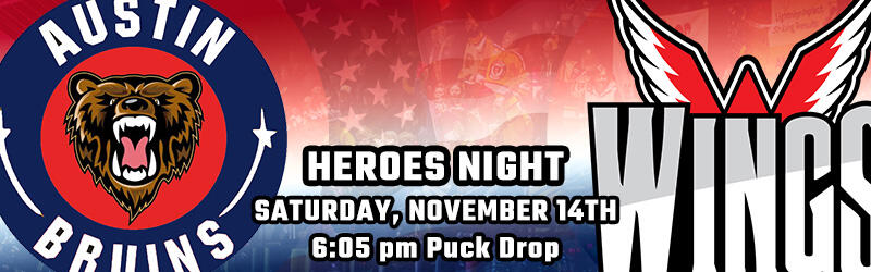 Aberdeen Wings vs Austin Bruins