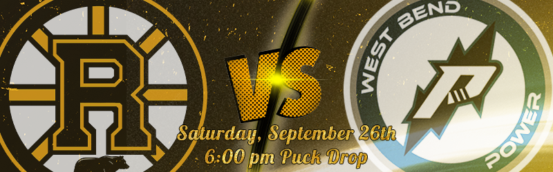 West Bend Power vs Rochester Grizzlies