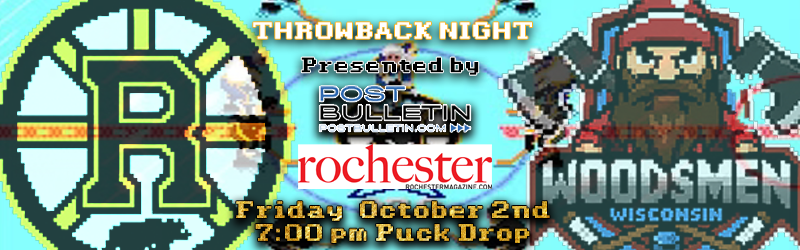 Wisconsin Woodsmen vs Rochester Grizzlies