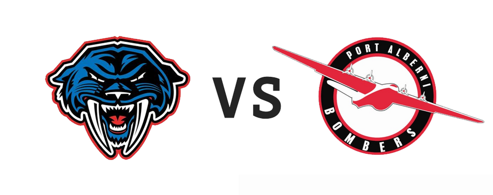 Peninsula Panthers vs Port Alberni Bombers