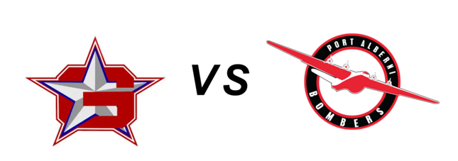 Oceanside Generals vs Port Alberni Bombers