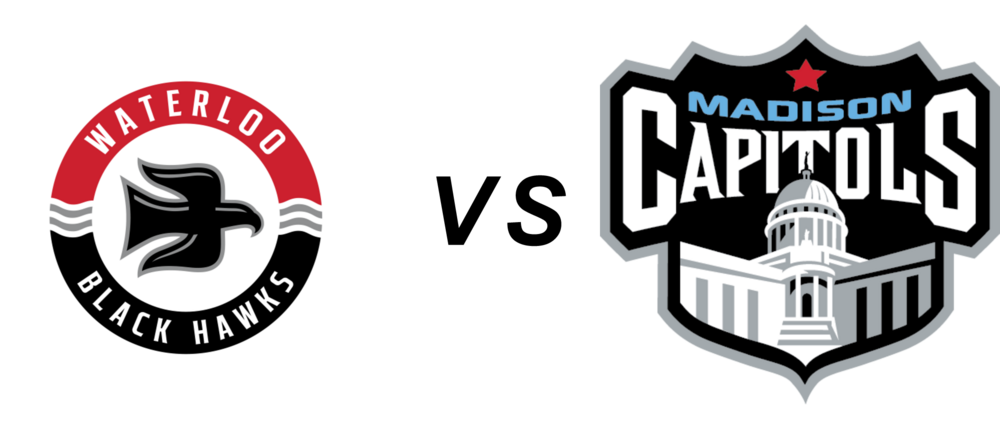 Waterloo Black Hawks vs Madison Capitols