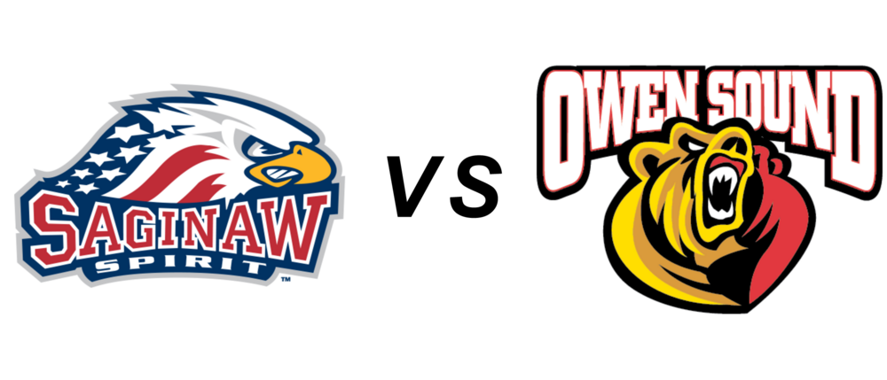 Saginaw Spirit vs Owen Sound Attack