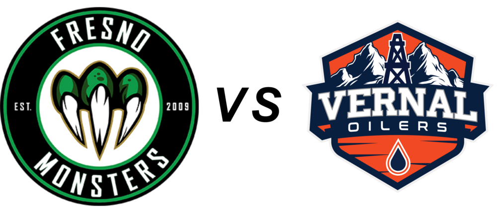 Fresno Monsters vs Vernal Oilers