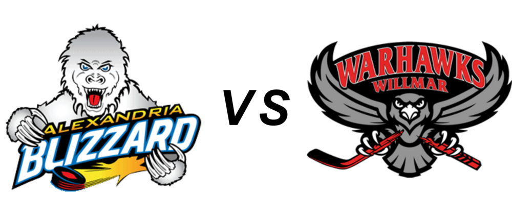 Alexandria Blizzard vs Willmar WarHawks