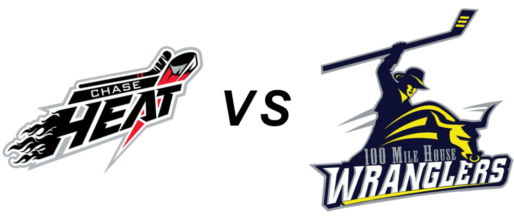 Chase Heat vs 100 Mile House Wranglers
