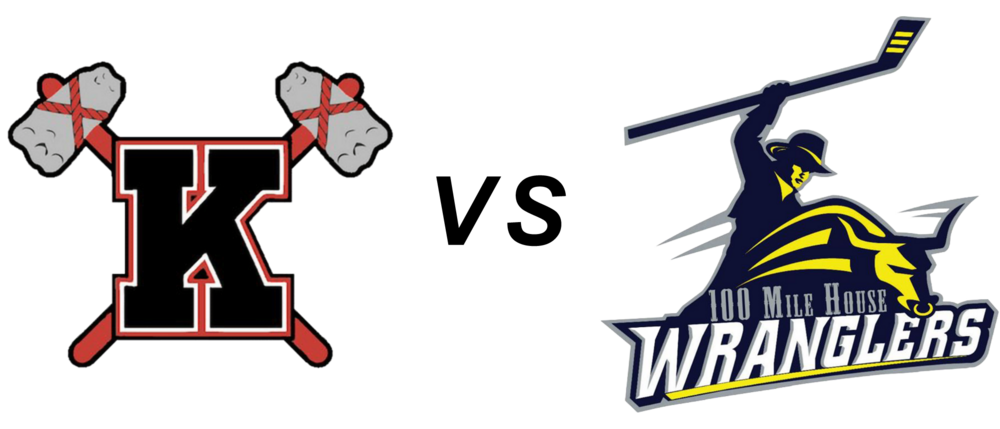 Kelowna Chiefs vs 100 Mile House Wranglers