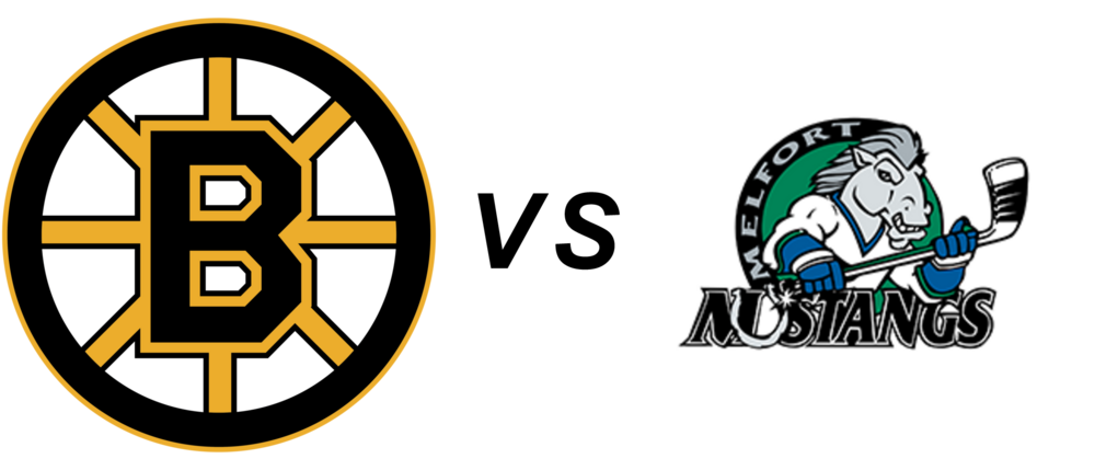 Estevan Bruins vs Melfort Mustangs