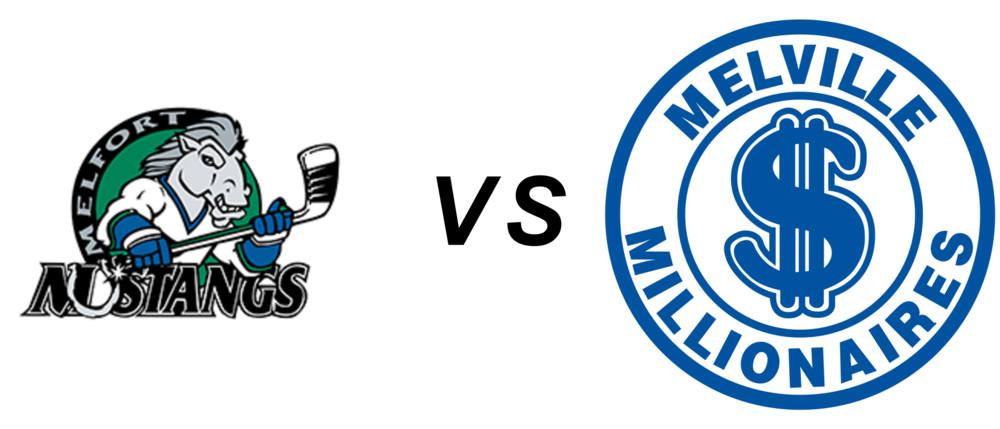 Melfort Mustangs vs Melville Millionaires