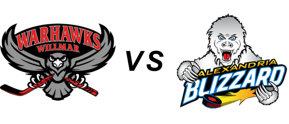 Willmar WarHawks vs Alexandria Blizzard