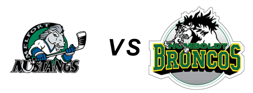 Melfort Mustangs vs Humboldt Broncos