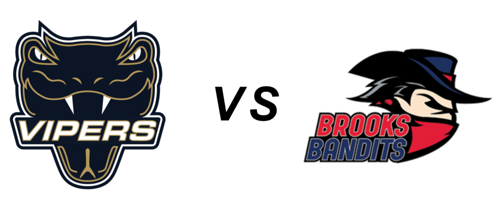 Vernon Vipers vs Brooks Bandits