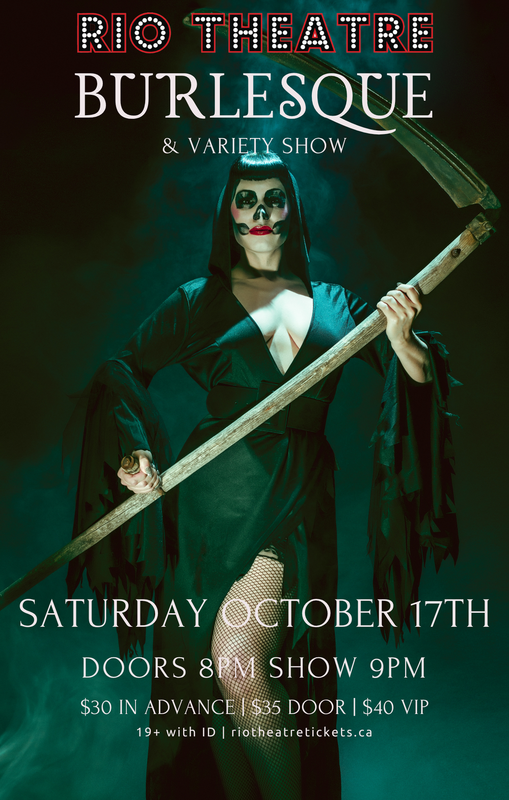 The Rio Theatre Burlesque & Variety Show 