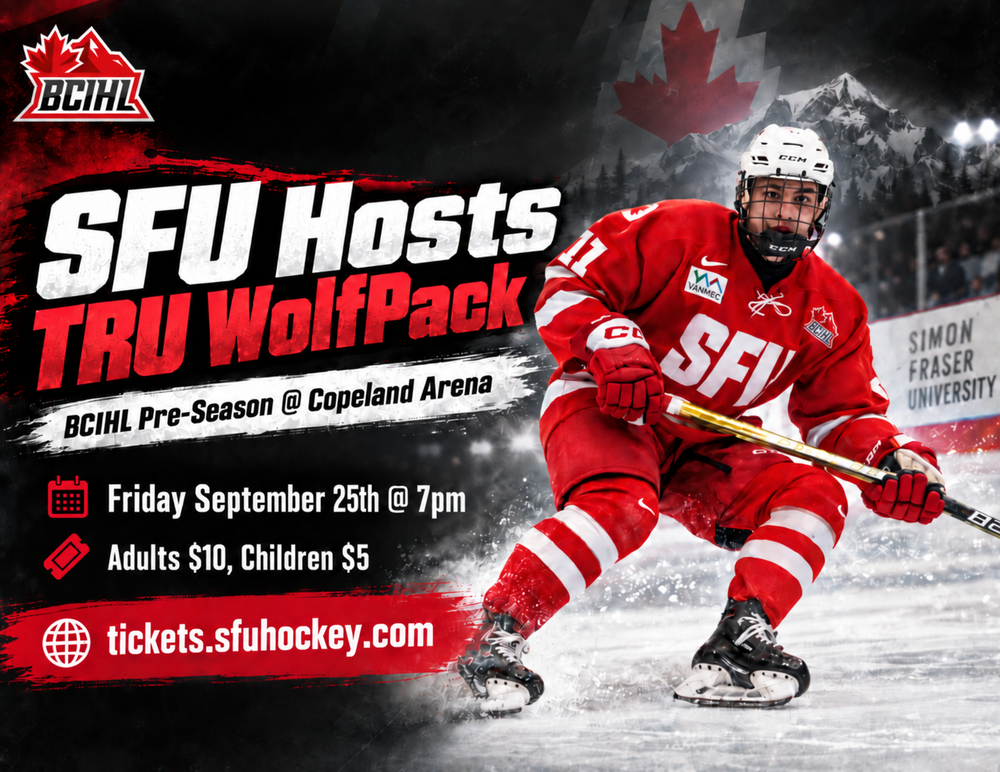 SFU Red Leafs vs TRU WolfPack (Exhibition)