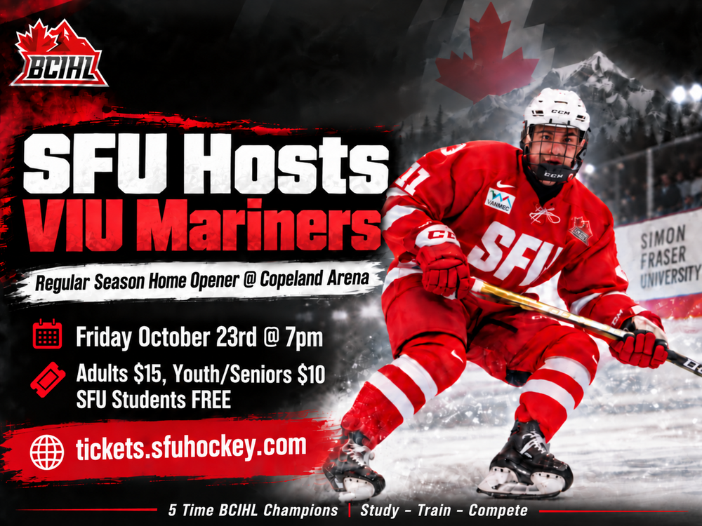 SFU Red Leafs vs VIU Mariners - Regular Season Home Opener