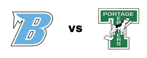 Winnipeg Blues vs Portage Terriers