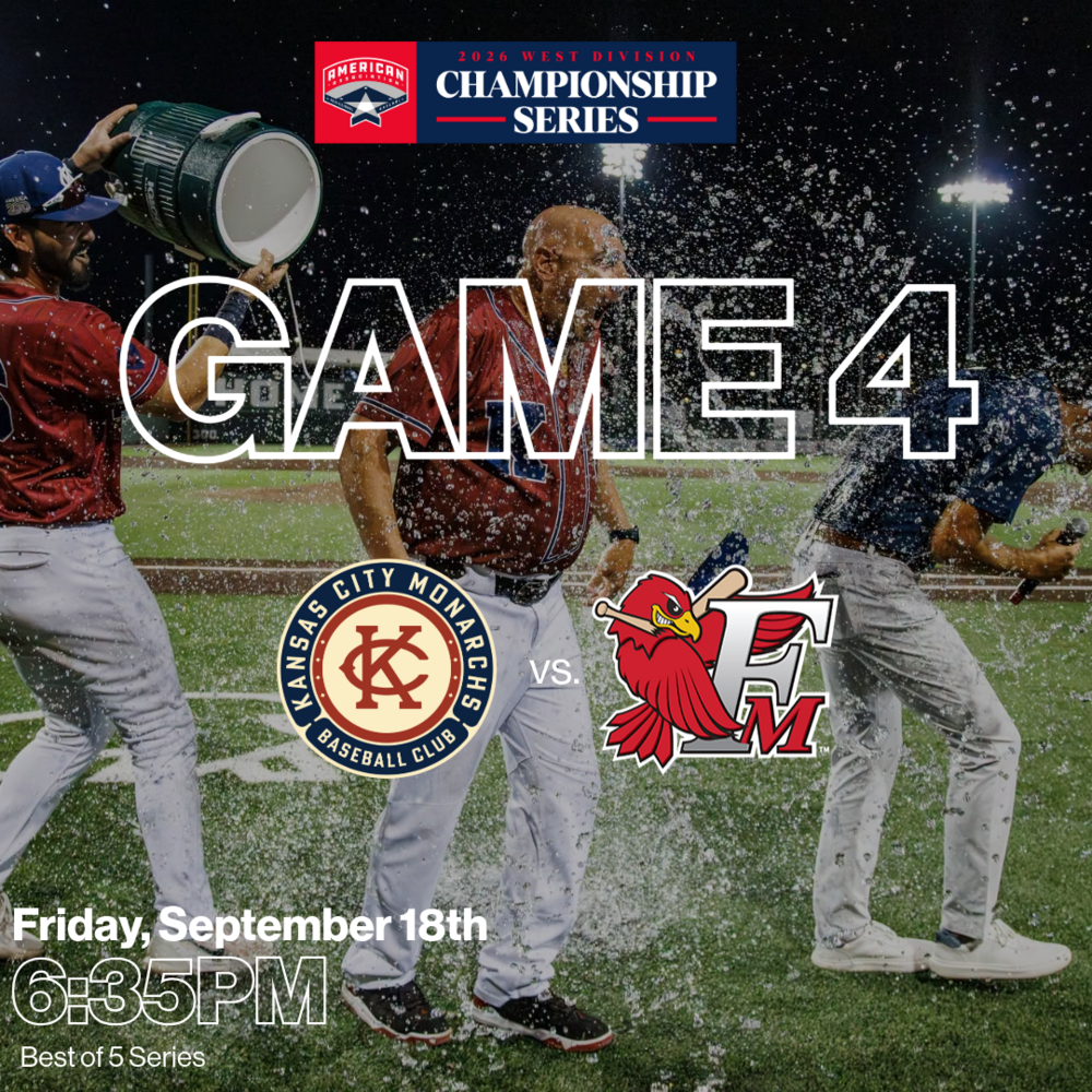 2026 American Association Playoffs - West Division Championship Series Game 4