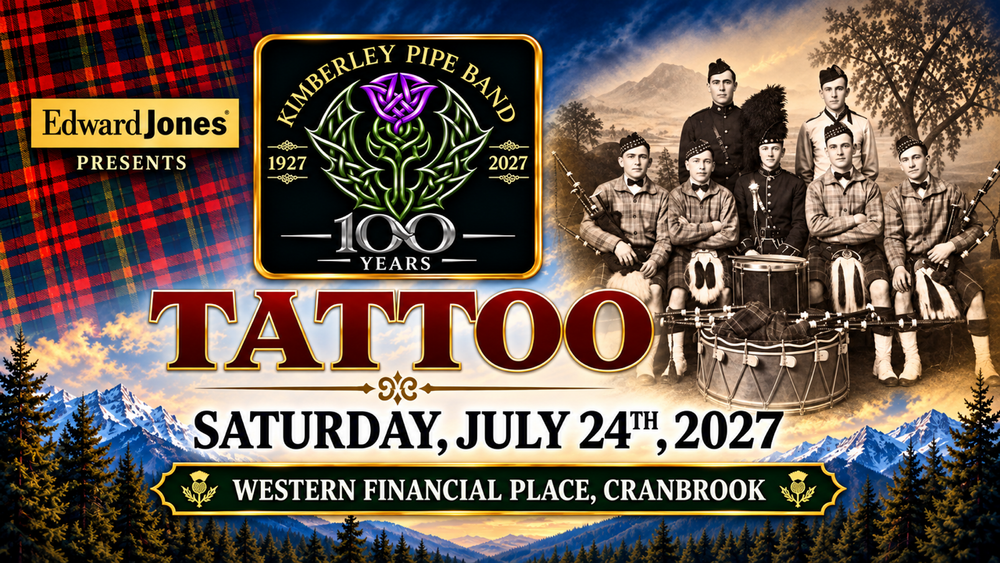 Kimberley Pipe Band 100th Anniversary Tattoo