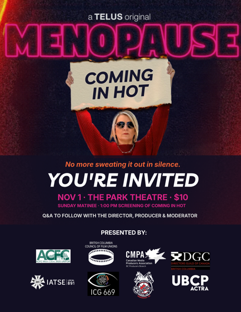 Menopause: Coming in Hot (Filmmakers in Attendance for Q&A)