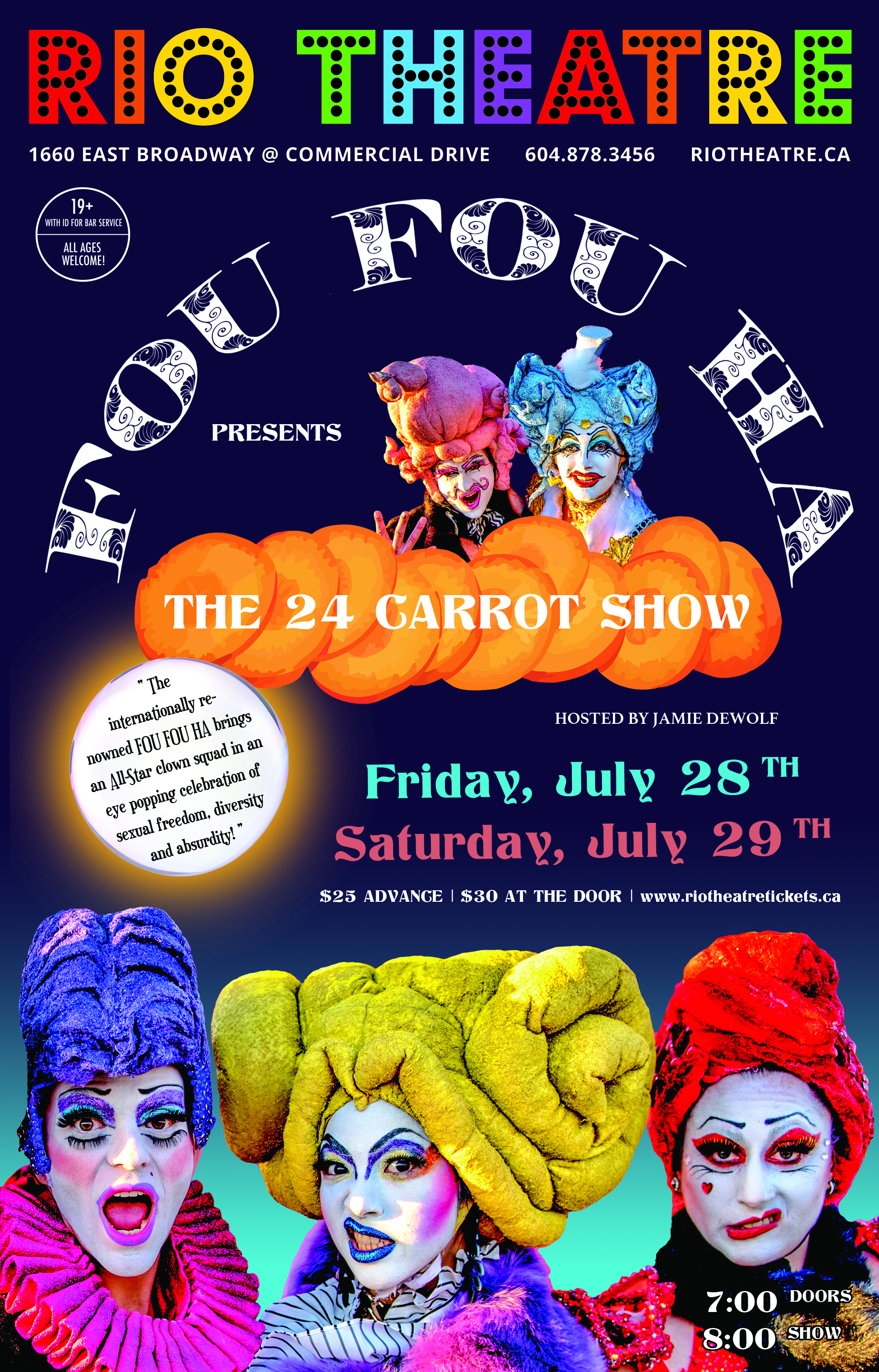 Fou Fou Ha presents The 24 Carrot Show!