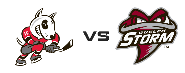 GUELPH STORM vs NIAGARA ICEDOGS