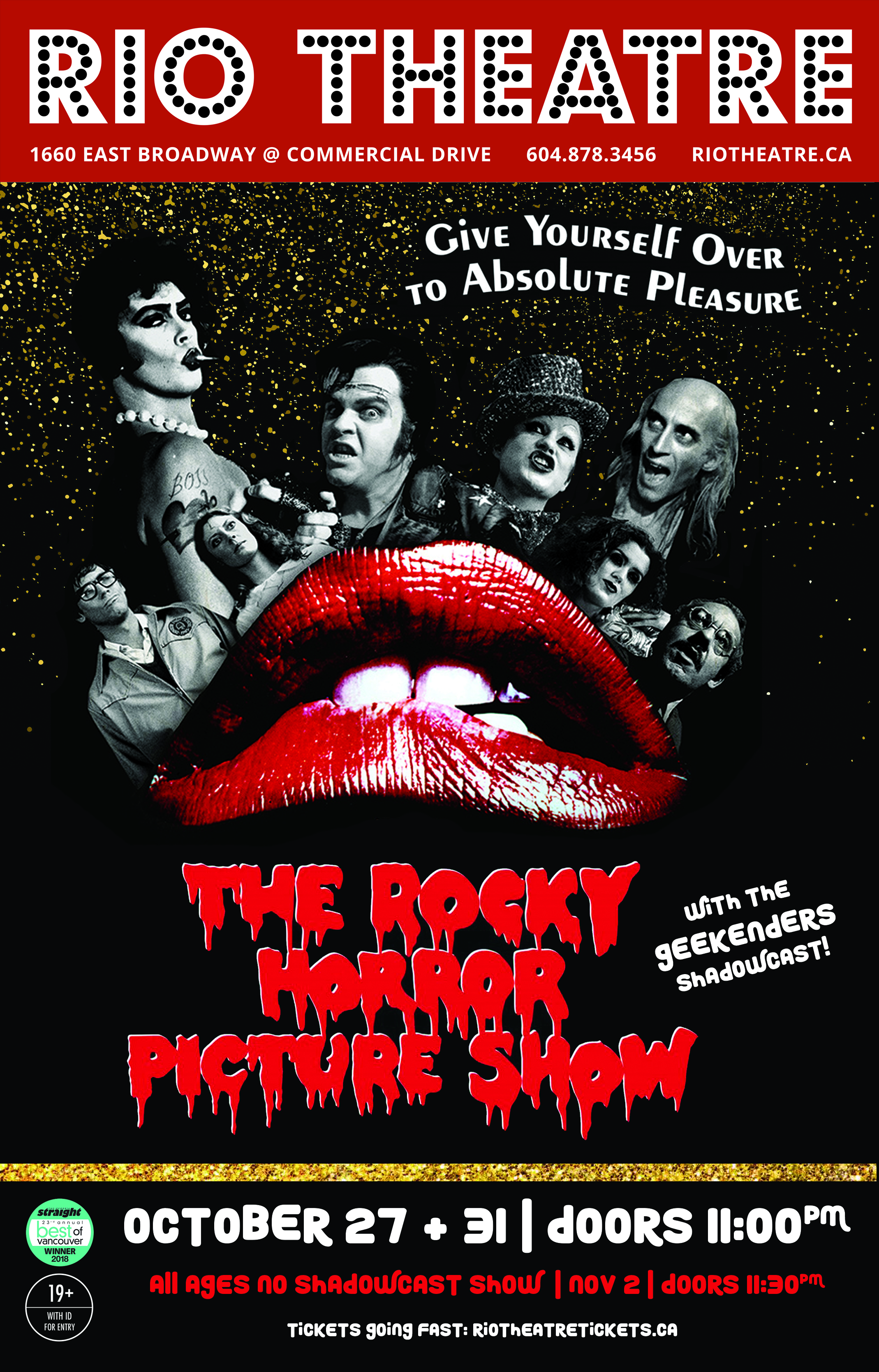 The Rocky Horror Picture Show (With Geekenders Shadowcast!)