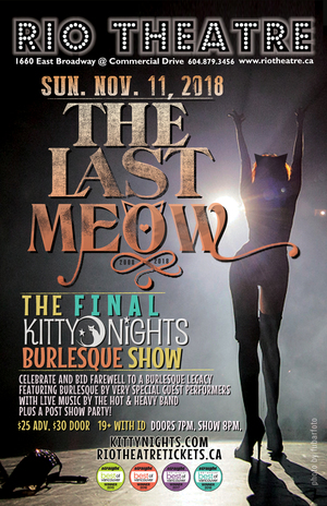 Kitty Nights Burlesque: The Last Meow