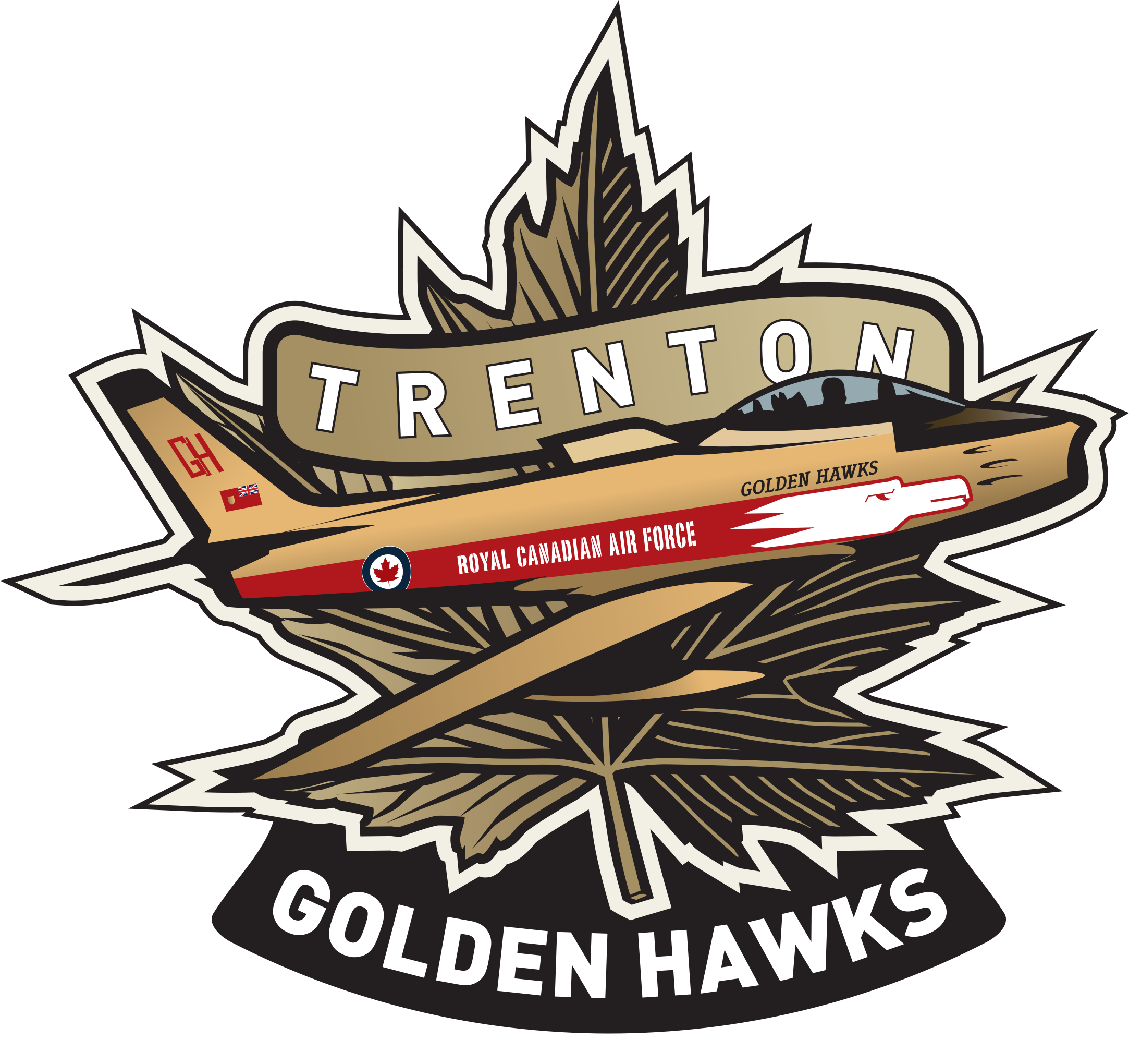 Trenton Golden Hawks Logo