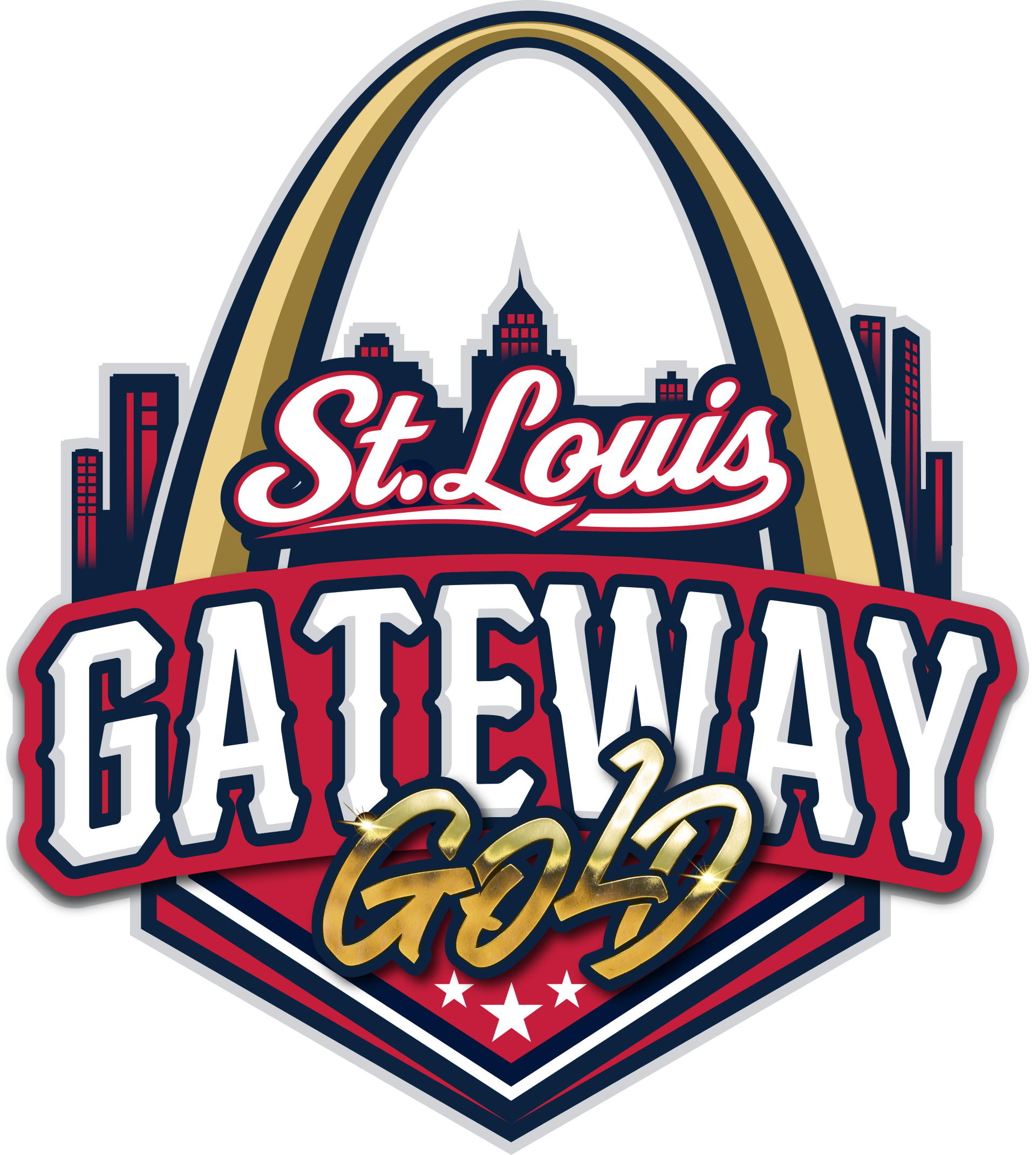 Saint Louis Gateway Gold Logo