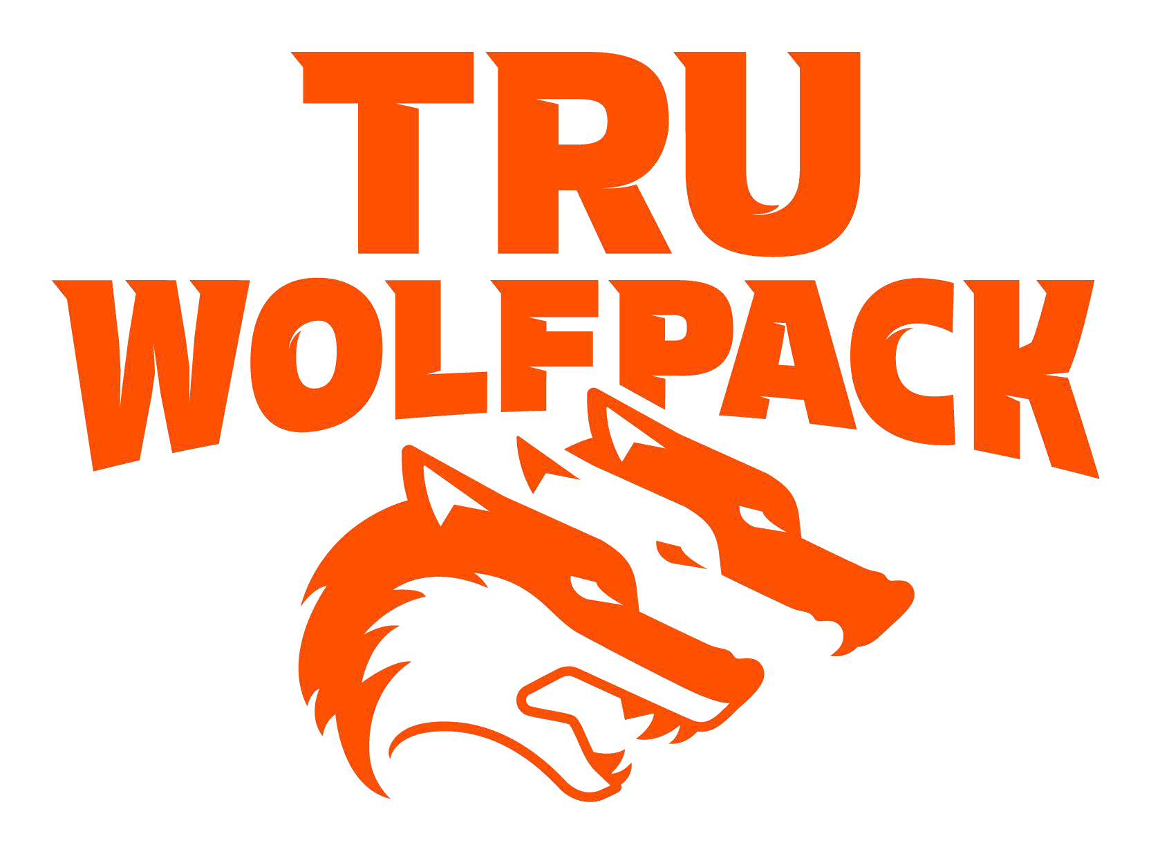 Thompson Rivers Wolfpack Logo