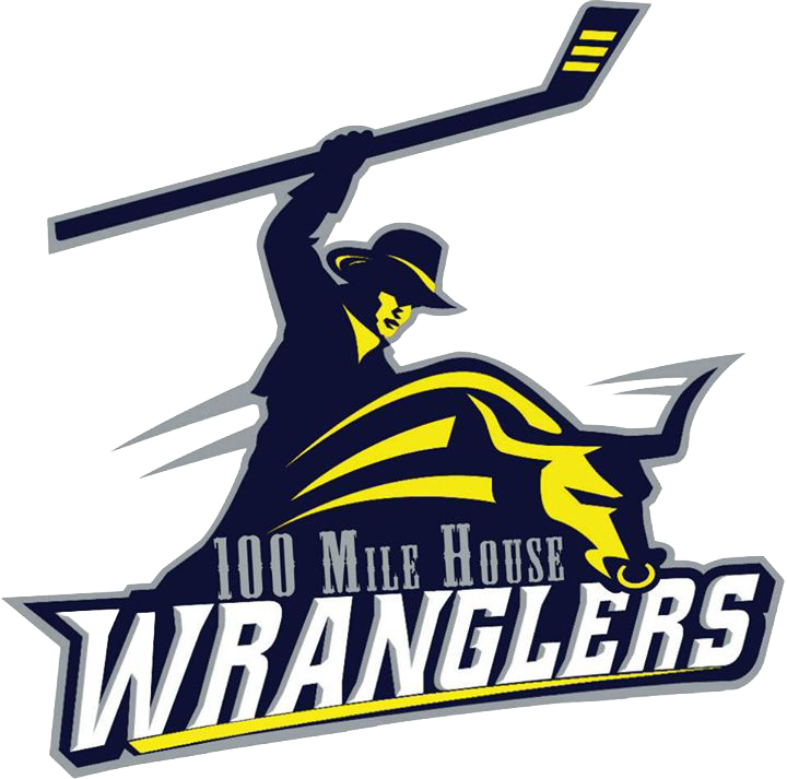 100 Mile House Wranglers Logo